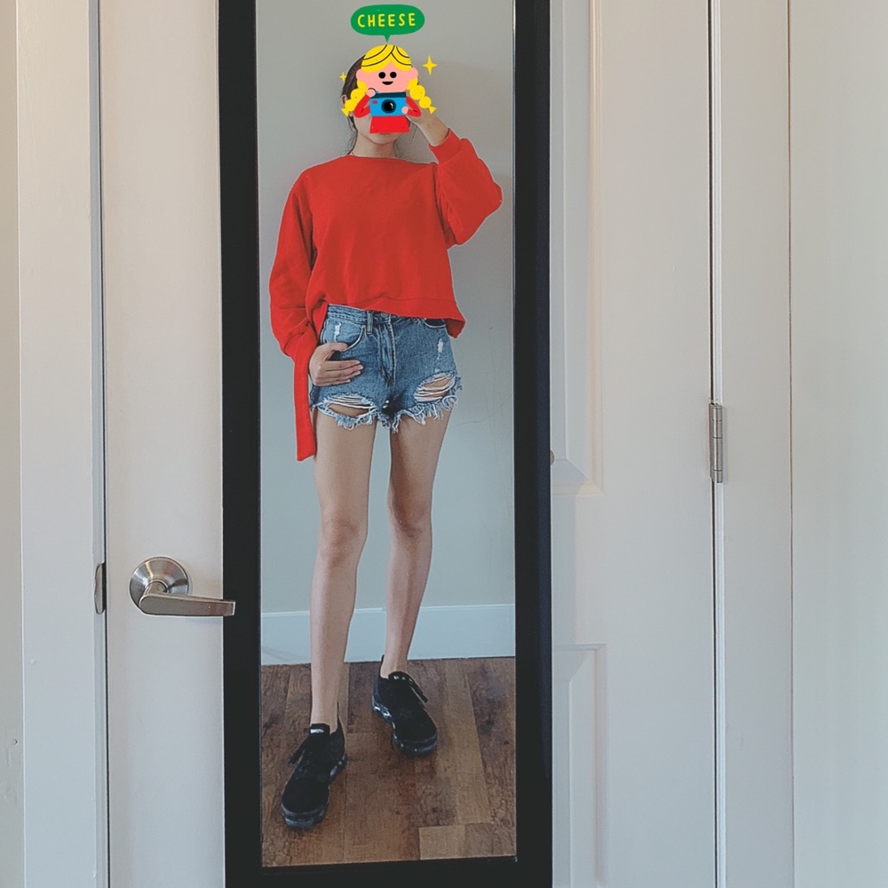 Moussy open back sweater